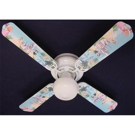 Ceiling Fan Designers 42FAN-DIS-PPE Disney Princesses- Castle Ceiling Fan 42 in